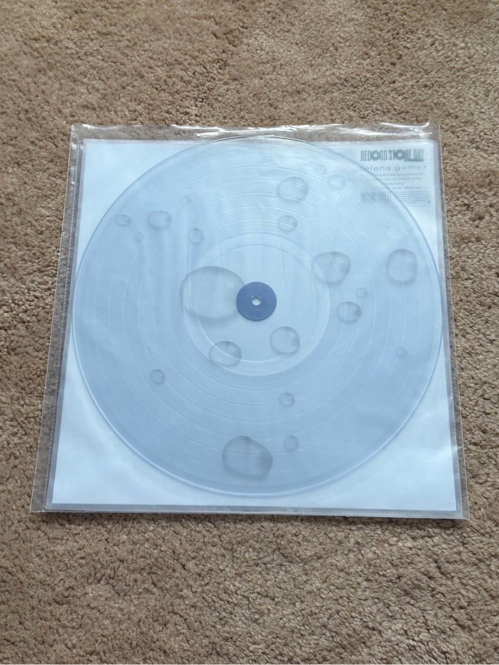 Selena Gomez Droplets Record Store Day RSD Vinyl LP